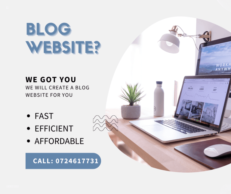 blog website developers-kenya