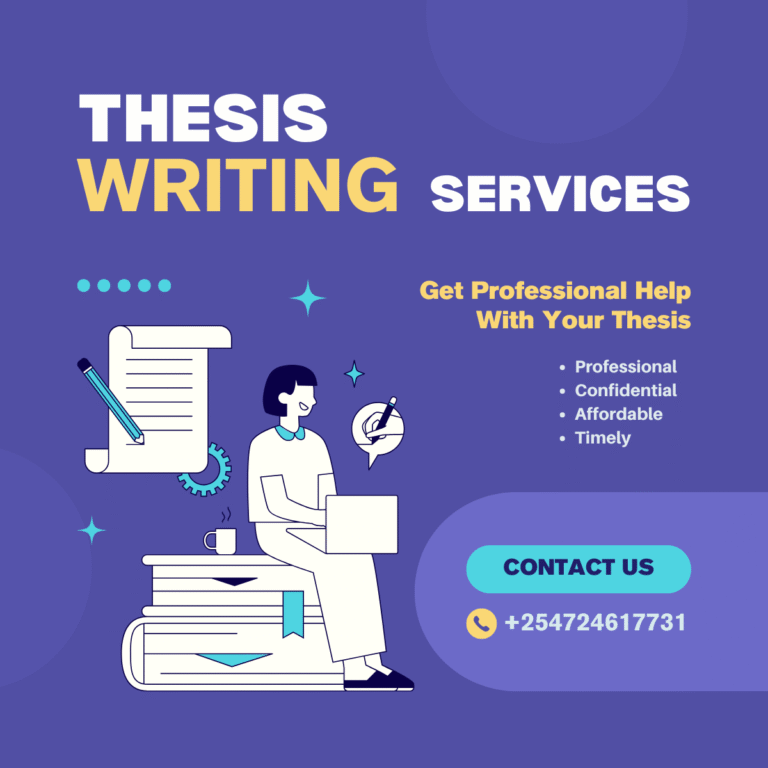 thesis writing services in kenya