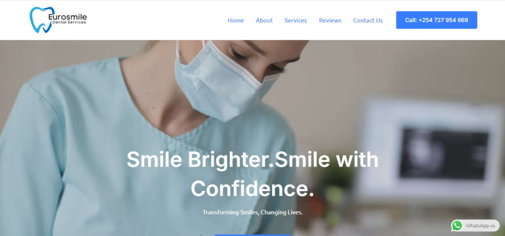Dental Clinic Website By Finytab Solutions